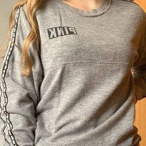 PINK Victoria's Secret Grey Crew neck
